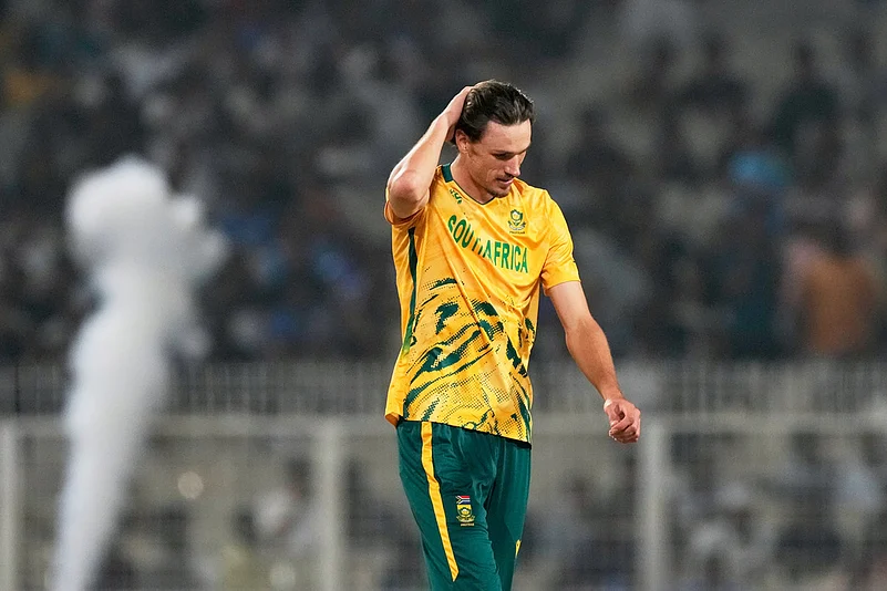 South Africa Vs New Zealand T20 World Cup semi final photos-Marco Jansen