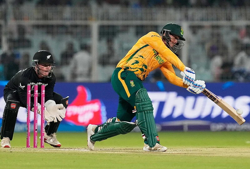 South Africa Vs New Zealand T20 World Cup semi final photos-Quinton de Kock