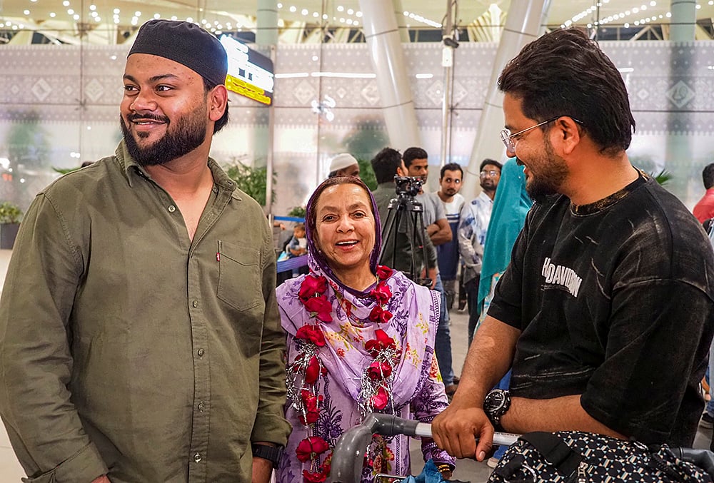 Iran-Israel conflict: Indians arrive from Saudi Arabia in Ahmedabad