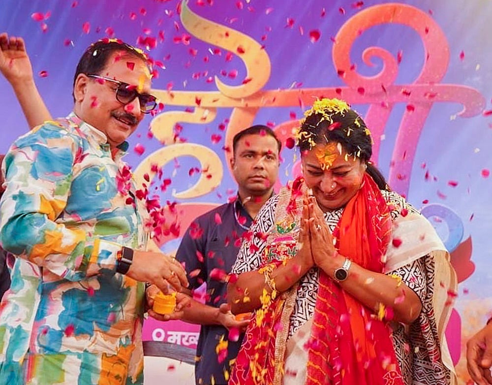 Delhi CM, Virendra Sachdeva on Holi festival