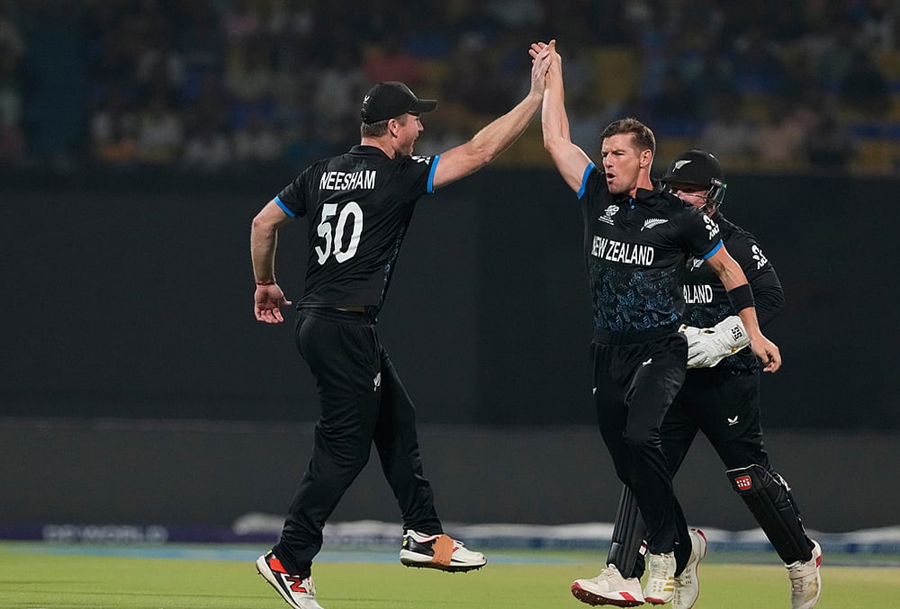South Africa Vs New Zealand T20 World Cup semi final photos-Cole McConchie