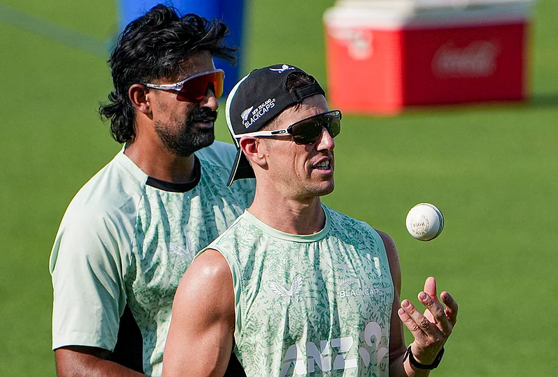 SA Vs NZ T20 World Cup 2026 1st semifinal NZ Training-Ish Sodhi