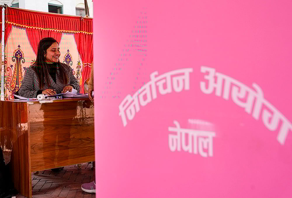 Preps for Nepals parliamentary polls in Kathmandu