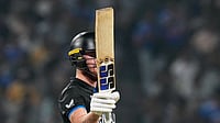 SA Vs NZ, T20 World Cup 2026: Finn Allen Slams Fastest T20 World Cup Century To Take Kiwis Into The Final AP Photo/Bikas Das : New Zealand's Finn Allen celebrates his fifty runs during the first T20 World Cup cricket semifinal match between New Zealand and South Africa in Kolkata, India, Wednesday, March 4, 2026.
