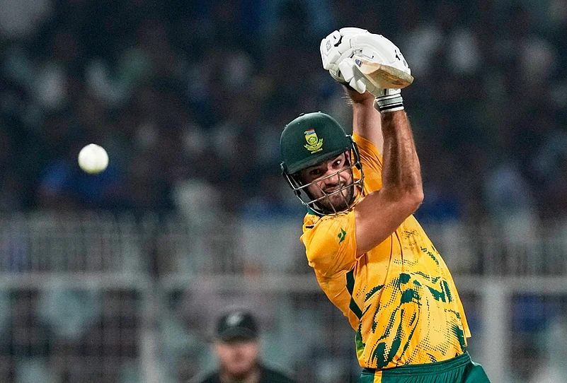 South Africa Vs New Zealand T20 World Cup semi final photos-Aiden Markram
