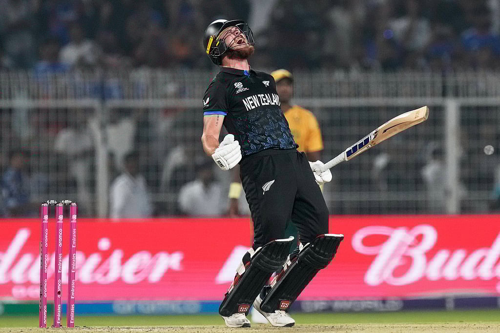 South Africa Vs New Zealand T20 World Cup semi final photos-Finn Allen