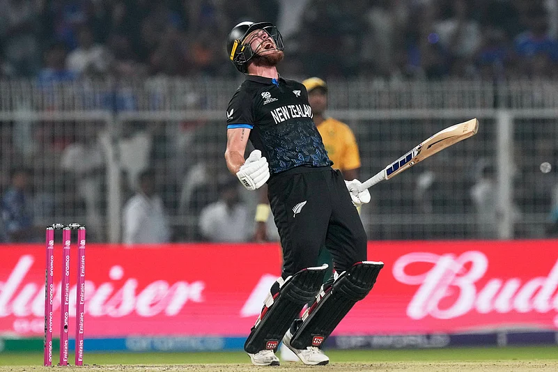 South Africa Vs New Zealand T20 World Cup semi final photos-Finn Allen