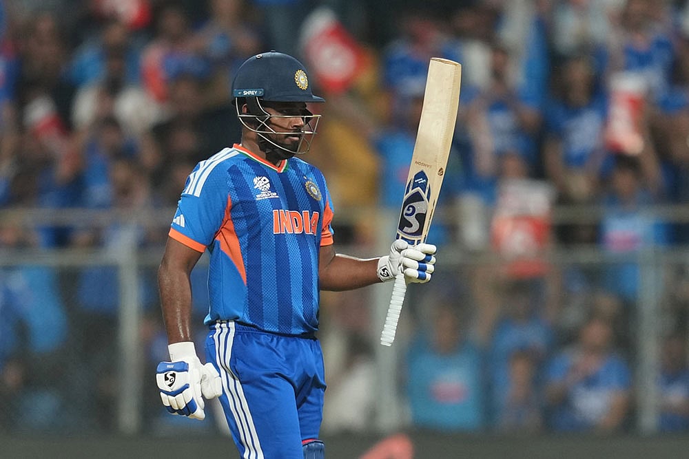 ICC Mens T20 WC Semi-Final: England vs India Sanju Samson
