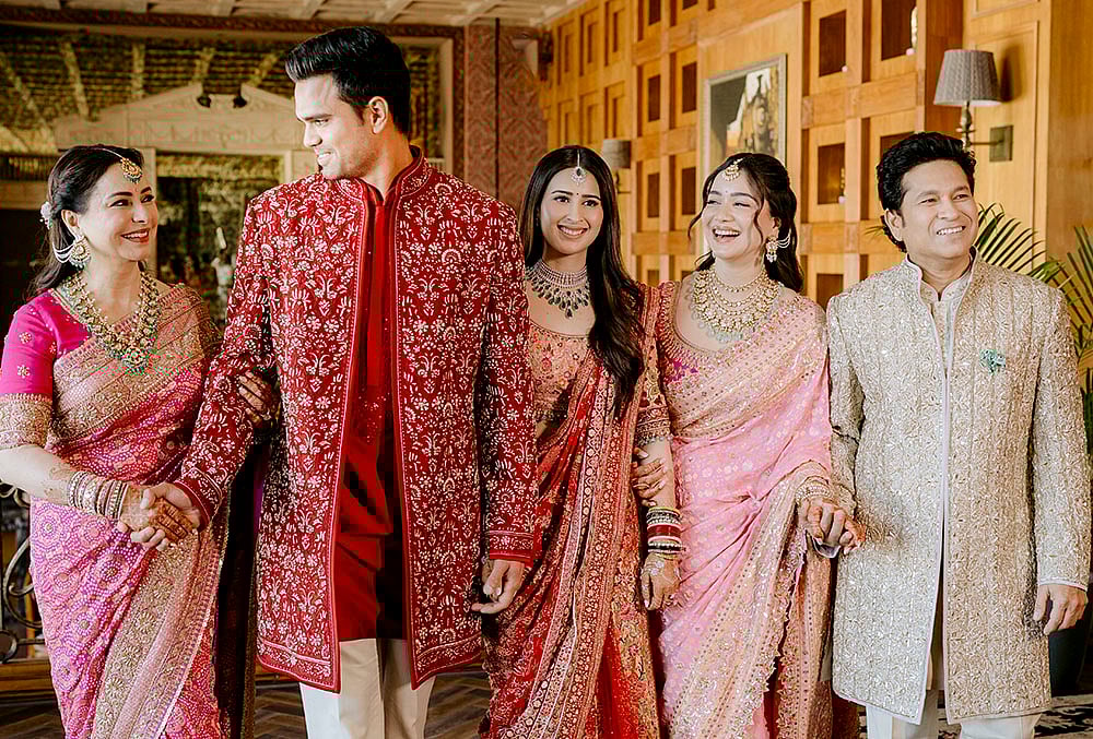 Arjun Tendulkar and Saaniya Chandhok marriage photos-3