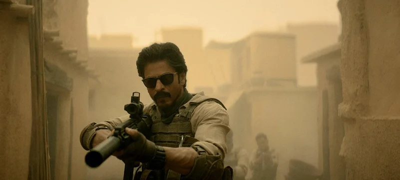 A still from ‘Jawan’ (2023)