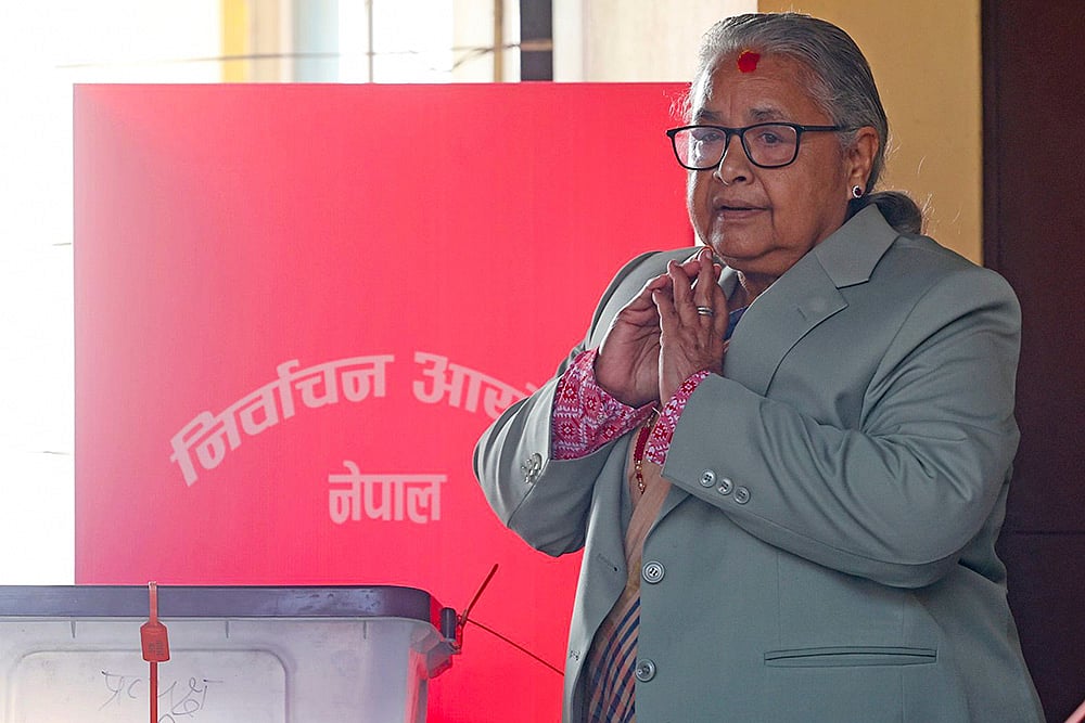 Nepal Elections Sushila Karki