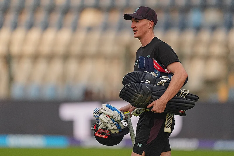 T20 World cup 2026 IND vs ENG 2nd semifinal, England team training-Harry Brook