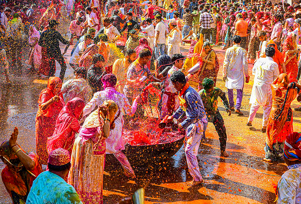 Kodamar Holi in Rajasthans Beawar
