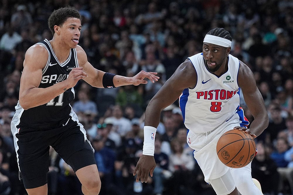 San Antonio Spurs vs Detroit Pistons