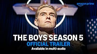 The Boys Season 5 Trailer Out: Homelander Attempts To Take Over The World As Billy Butcher Returns To Stop Him Amazon Prime Video India : Amazon Prime Video The Boys Season 5 trailer out
