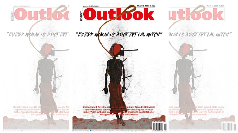 In Outlook Magazine’s March 11, 2023 issue “Every Woman Is A Potential Witch”, we highlighted how violence against, and the murder of, women deemed witches is a regular part of life in various parts of India. - null