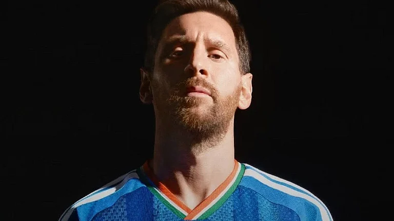 Lionel Messi In Team India Jersey Goes Viral Ahead Of IND Vs NZ T20 World Cup Final - AdidasIndia