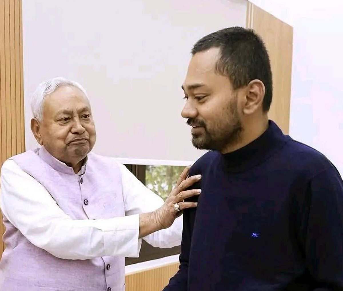 IMAGO/Hindustan Times : With Nishant's formal entry into the Janata Dal (United) on March 8, Nitish Kumar has joined the list of leaders like Lalu Prasad Yadav and Ram Vilas Paswan