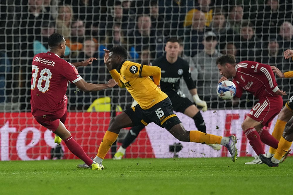 English FA Cup soccer match: Wolverhampton Wanderers vs Liverpool