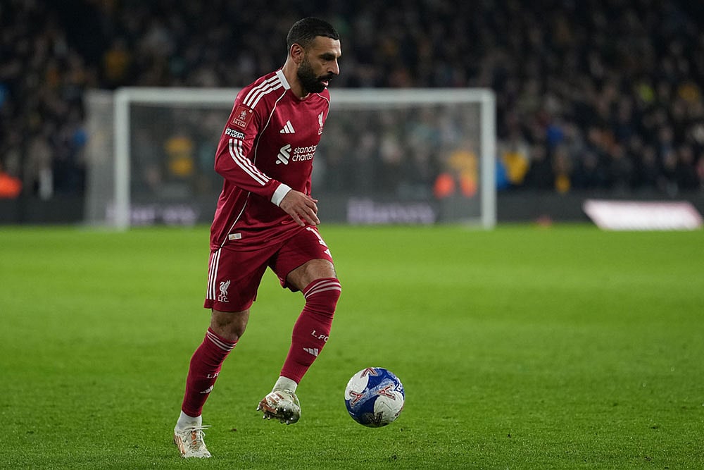 FA Cup Soccer: Liverpool vs Wolverhampton Wanderers Mohamed Salah