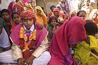 From Denial, To Acceptance, To Revolt: The Changing Face Of Child Marriage In India IMAGO / imagebroker : When everything else fails, these NGOs utilize legal tools such as injunction orders to prevent marriages to FIRs to punish the culprits.