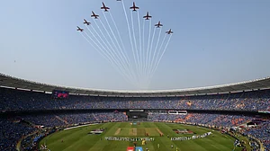 BCCI/X : Heavy security to be deployed at the Narendra Modi Stadium in Ahmedabad for the India vs New Zealand ICC T20 World Cup 2026 match.