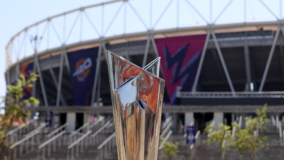 The excitement is palpable as the Narendra Modi Stadium is set for the T20 World Cup final clash between India and New Zealand on Sunday, March 6, 2026. - X/ICC