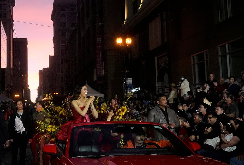 San Francisco Chinese New Year Parade 2026 photo-Grand Marhsal Eileen Gu