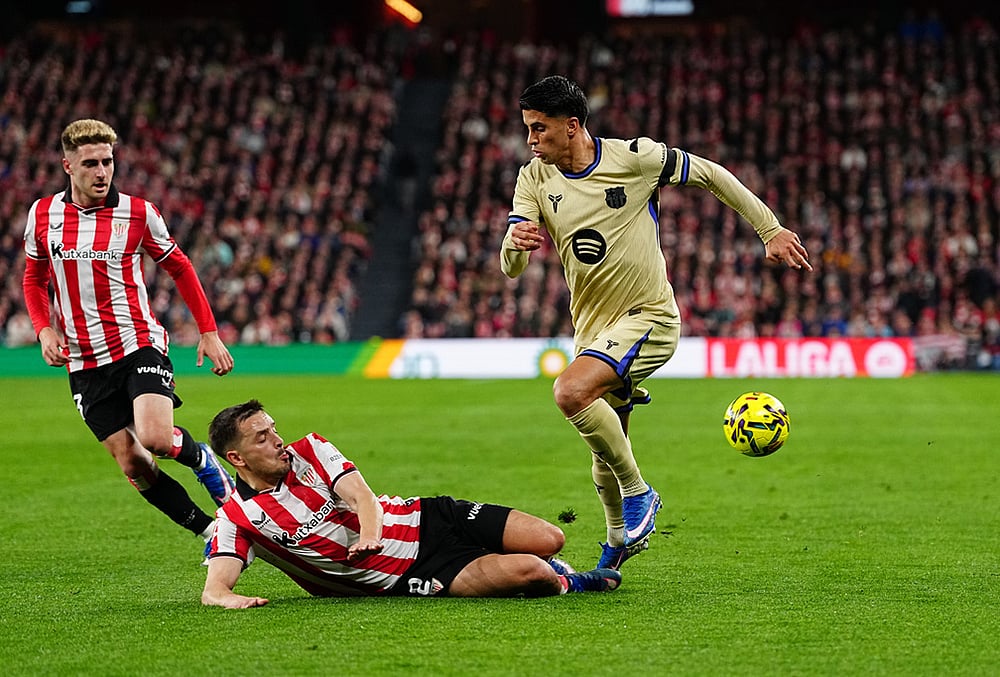 Athletic Club vs Barcelona Spain soccer La Liga photo-Andoni Gorosabel