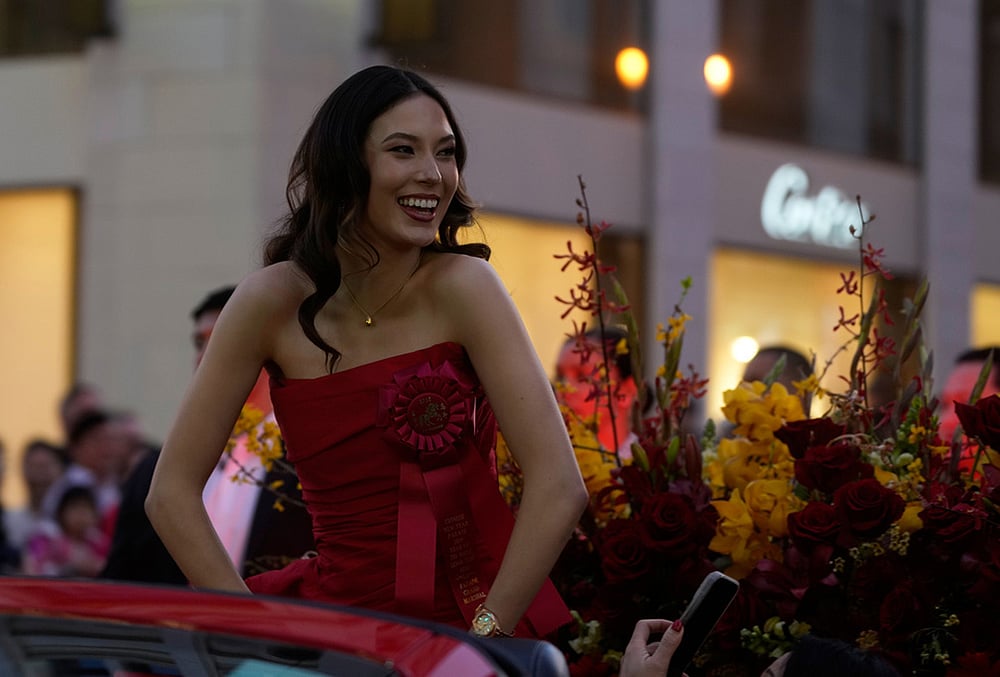 San Francisco Chinese New Year Parade 2026 photo-Eileen Gu