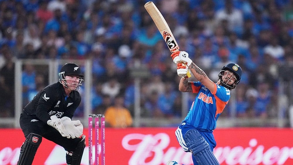 India vs New Zealand T20 World Cup Cricket final-Ishan Kishan