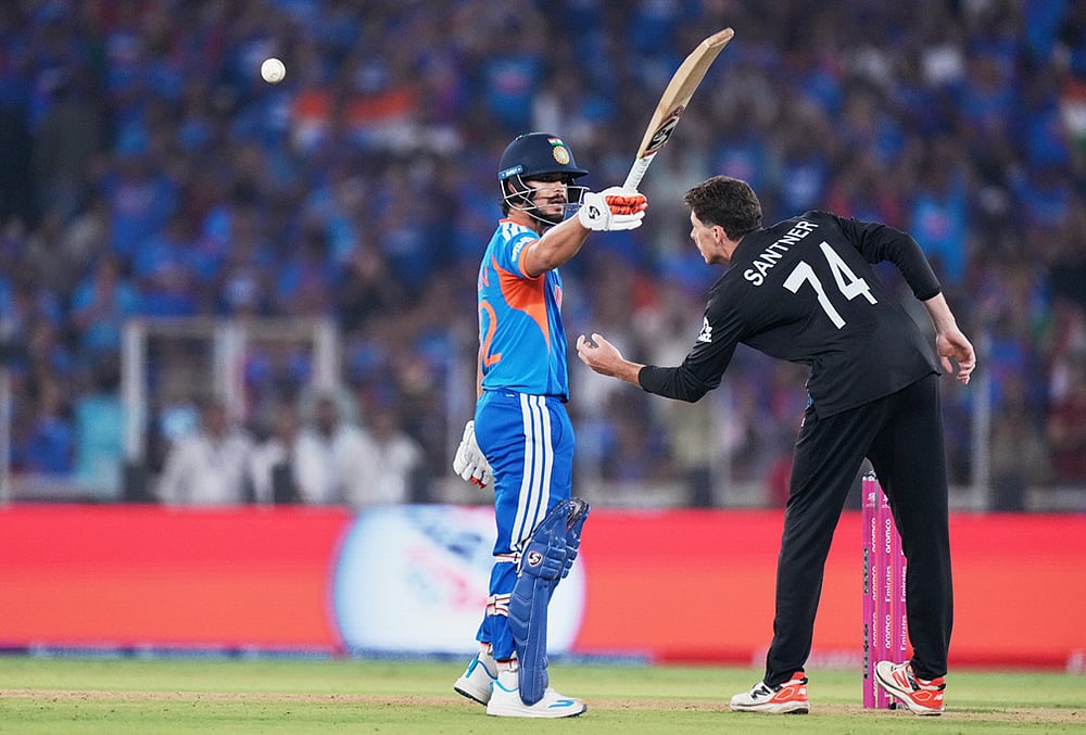 India vs New Zealand T20 World Cup Cricket final-Ishan Kishan