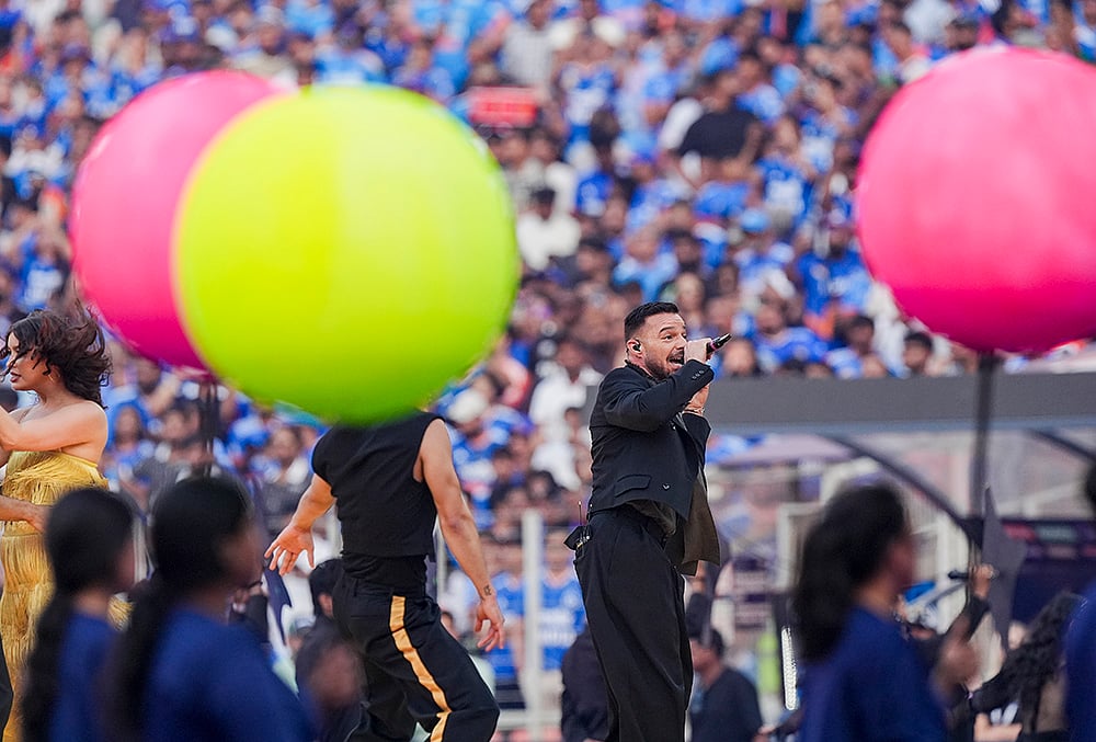 T20 World Cup Closing Ceremony at Narendra Modi Stadium-Ricky Martin