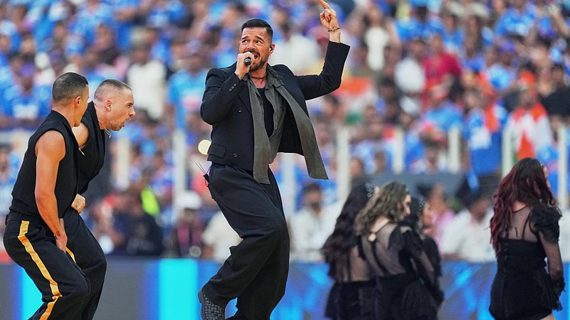 India vs New Zealand ICC T20 World Cup 2026 final closing ceremony report Ricky Martin