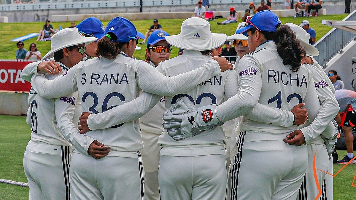 Australia won the Pink-Ball Test by 10 wickets against India. - X/BCCIWomen