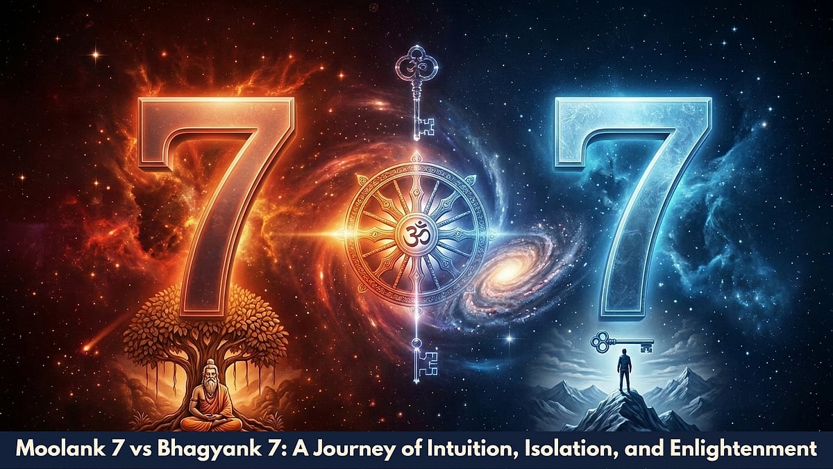 Moolank 7 Vs Bhagyank 7: A Journey Of Intuition, Isolation, And Enlightenment - null