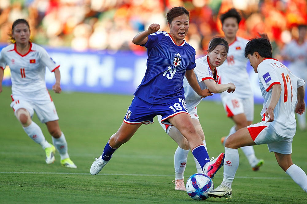 AFC Asia Cup Womens Soccer: Japan vs Vietnam