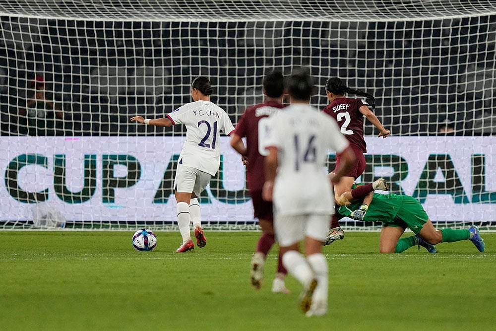 AFC Asia Cup Womens Soccer: Taiwan vs India 