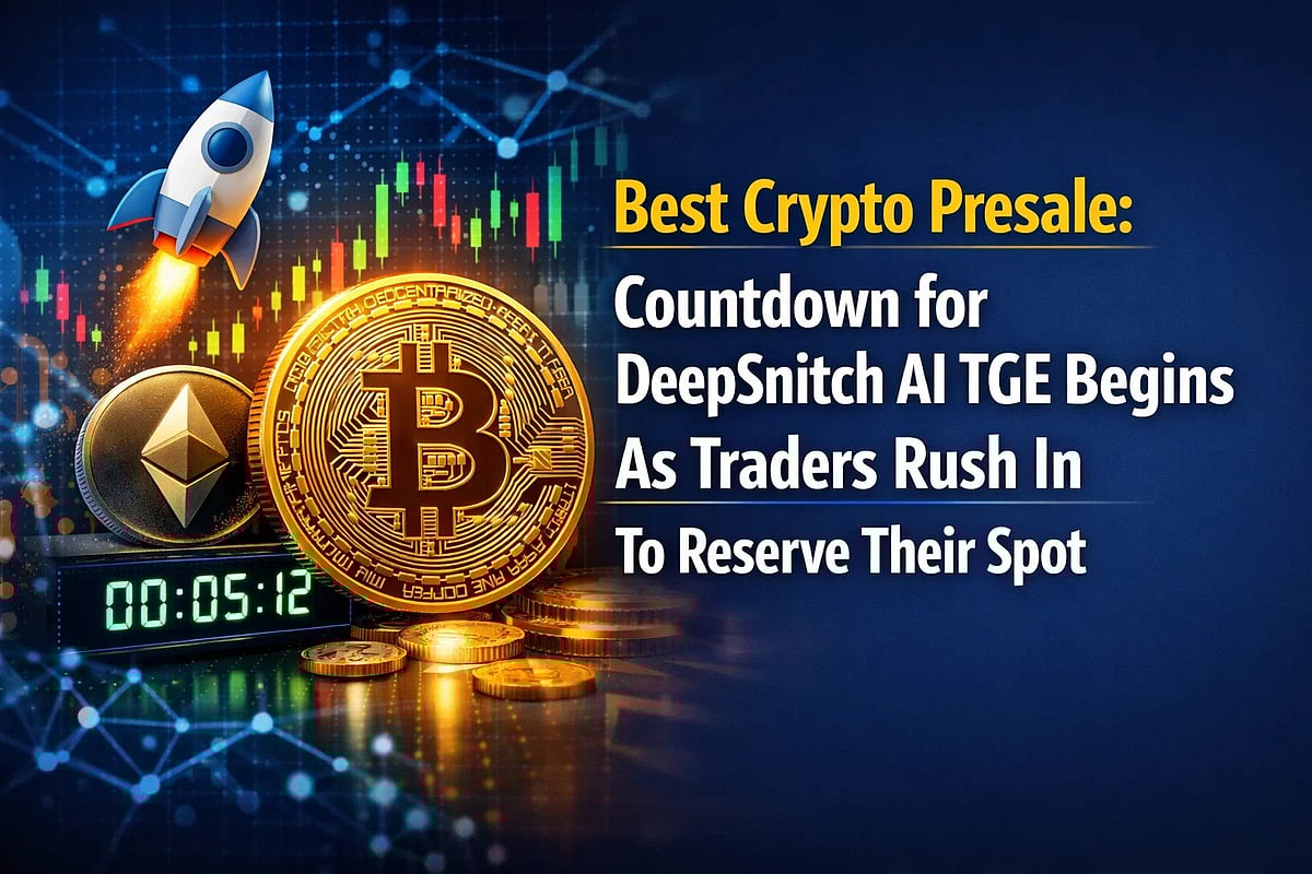 Best Crypto Presale: Launch Countdown Begins For DeepSnitch AI, TAP & DOGEBALL Mix DeFi & Memes