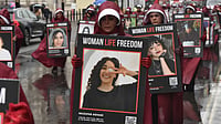 The Handmaid's Tale: From Cuba To Iran, A Dystopian Landscape IMAGO / ZUMA Press Wire : Protesters dressed up as handmaids marched through Whitehall holding placards with pictures of the victims of the growing freedom uprising in Iran, over the death of Mahsa Amini following her arrest by Iranian morality police.