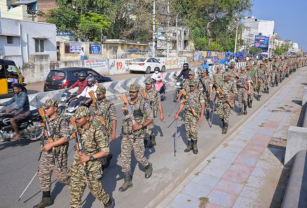 CRPF parade in Madurai