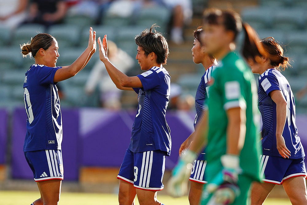 Womens Asian Cup Soccer Vietnam Japan