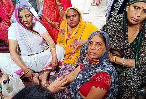 Tarun Kumar’s mother, Sunita, speaking to an Outlook reporter, recounting the incidents on Holi that escalated into the alleged killing of her son.