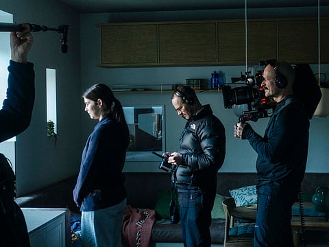 Joachim Trier on set