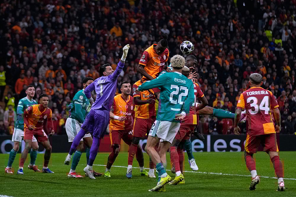 Champions League Soccer Match: Liverpool vs Galatasaray