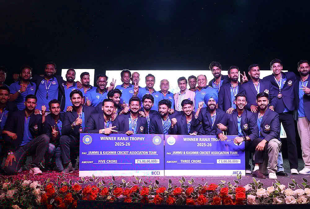 Ranji Trophy: J-Ks felicitation in Jammu