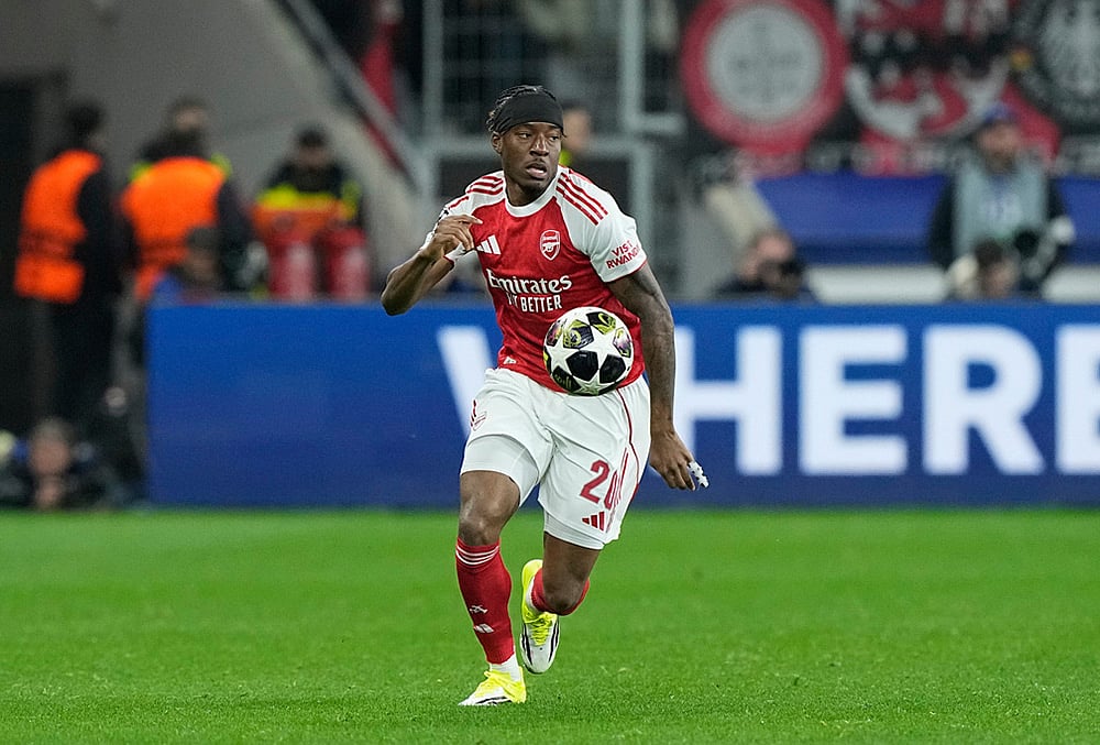 Bayer Leverkusen vs Arsenal Champions League soccer-Noni Madueke
