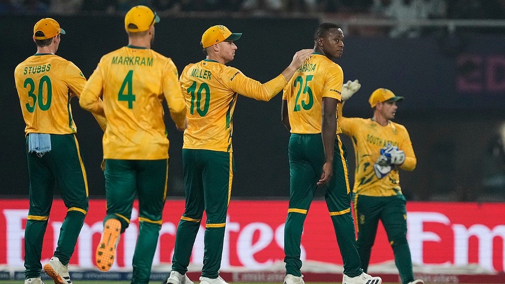 South Africa lost to New Zealand in the ICC T20 World Cup 2026 semi-finals at the Eden Gardens. - AP