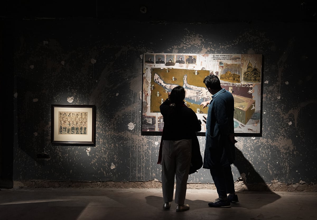 Party is elsewhere exhibition in Delhi