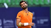 File photo of Indian doubles tennis player Yuki Bhambri.